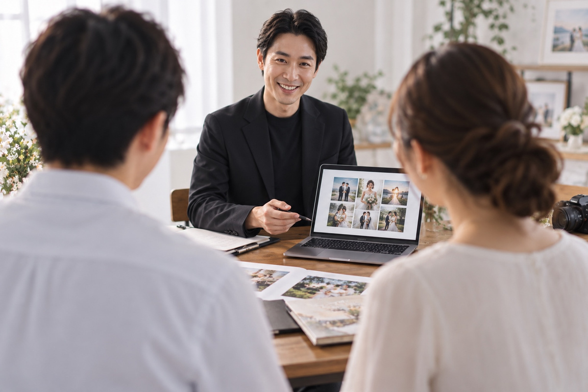 新郎新婦との打ち合わせ