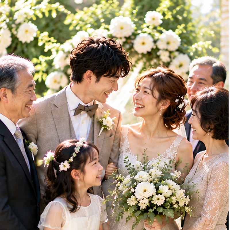 家族と笑顔で過ごすHARUTOとYUI